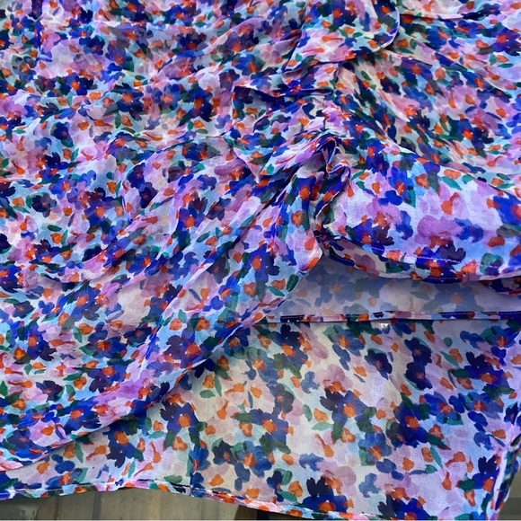 NWT Veronica Beard “Spenser” Silk Floral Skirt - Picture 5 of 16